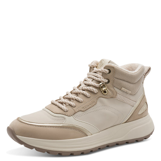 Bottines Gribskov Beiges article 25259 Chaussures femmes tamaris Nouvelle Collection automne/hiver 2025 Chaussures Jeanmart Magasins Belgique Liege Grivegnée Ans Namur