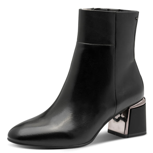 Boots Herlev Noirs article 25341 Chaussures femmes tamaris Nouvelle Collection automne/hiver 2025 Chaussures Jeanmart Magasins Belgique Liege Grivegnée Ans Namur