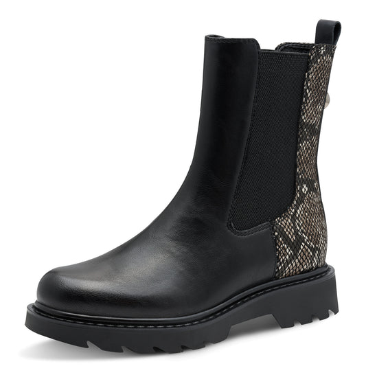 Boots Assens Noirs article 25411 Chaussures femmes tamaris Nouvelle Collection automne/hiver 2025 Chaussures Jeanmart Magasins Belgique Liege Grivegnée Ans Namur