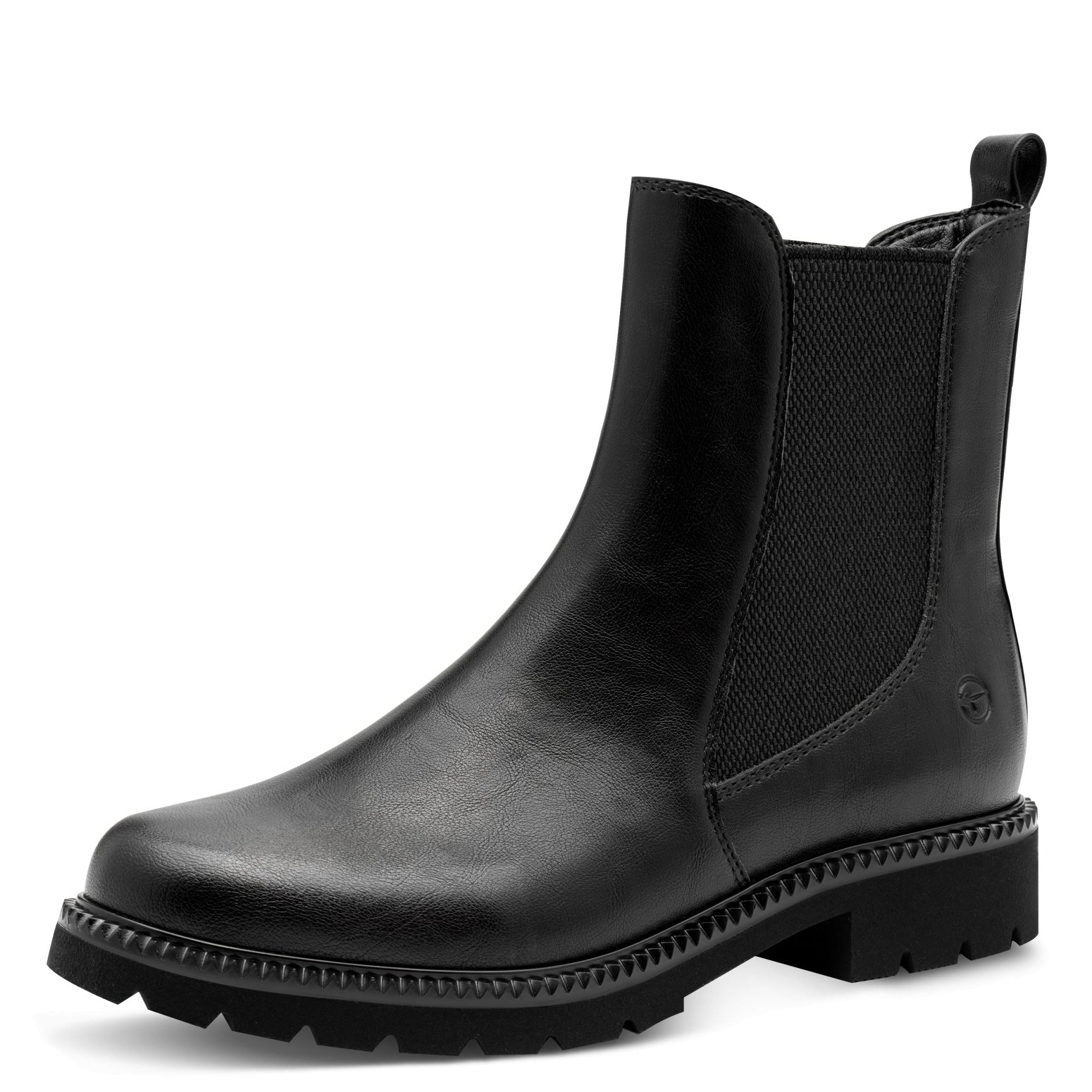 Boots Solrod Noirs article 25417 Chaussures femmes tamaris Nouvelle Collection automne/hiver 2025 Chaussures Jeanmart Magasins Belgique Liege Grivegnée Ans Namur
