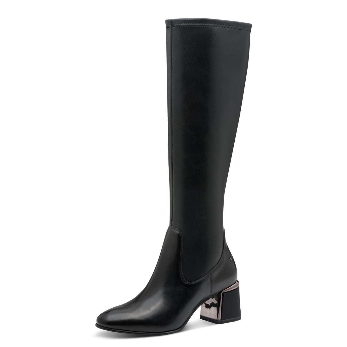 Bottes Stevns Noires article 25527 Chaussures femmes tamaris Nouvelle Collection automne/hiver 2025 Chaussures Jeanmart Magasins Belgique Liege Grivegnée Ans Namur