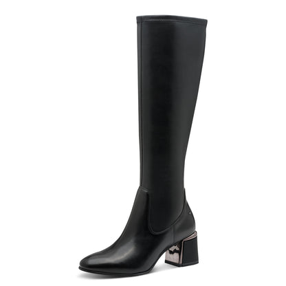 Bottes Stevns Noires article 25527 Chaussures femmes tamaris Nouvelle Collection automne/hiver 2025 Chaussures Jeanmart Magasins Belgique Liege Grivegnée Ans Namur