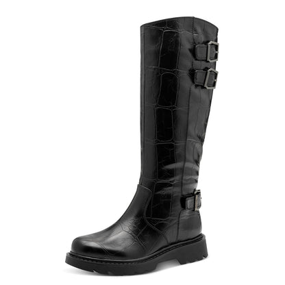 Bottes Ods Noires article 25623 Chaussures femmes tamaris Nouvelle Collection automne/hiver 2025 Chaussures Jeanmart Magasins Belgique Liege Grivegnée Ans Namur