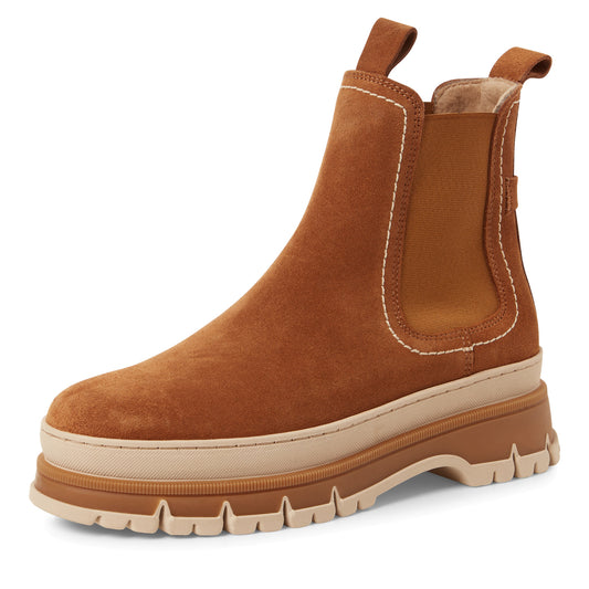 Boots Struer Camel article 25808 Chaussures femmes tamaris Nouvelle Collection automne/hiver 2025 Chaussures Jeanmart Magasins Belgique Liege Grivegnée Ans Namur