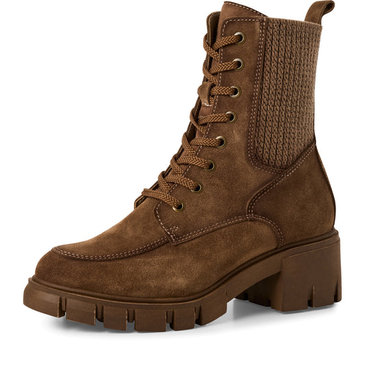 Bottines Ishoj Camel article 25972 Chaussures femmes tamaris Nouvelle Collection automne/hiver 2025 Chaussures Jeanmart Magasins Belgique Liege Grivegnée Ans Namur
