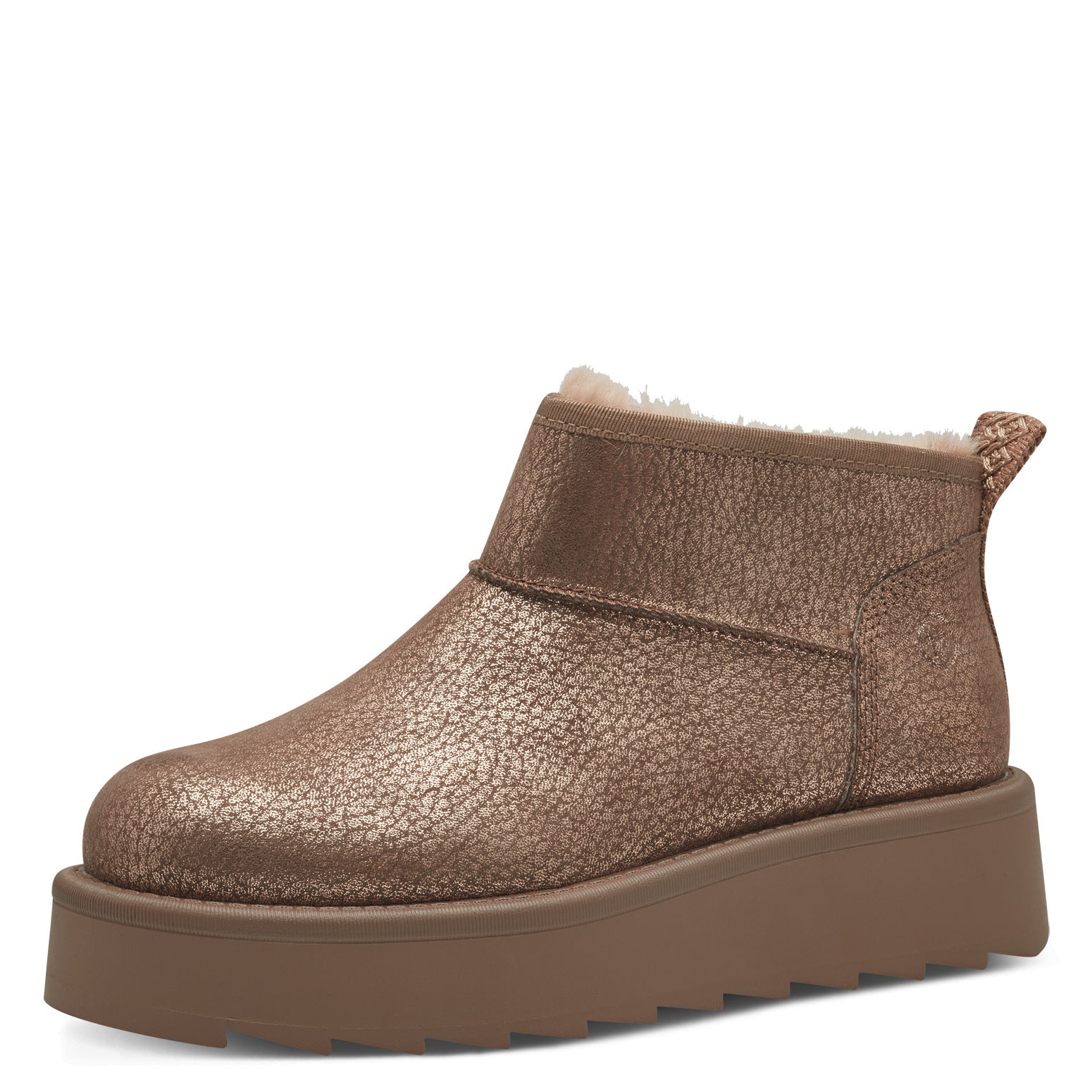 Boots 26027 Camel Nouvelle collection automne hiver 2024 Marque Tamaris Chaussures femmes Magasin Jeanmart Grivegnée Ans Namur