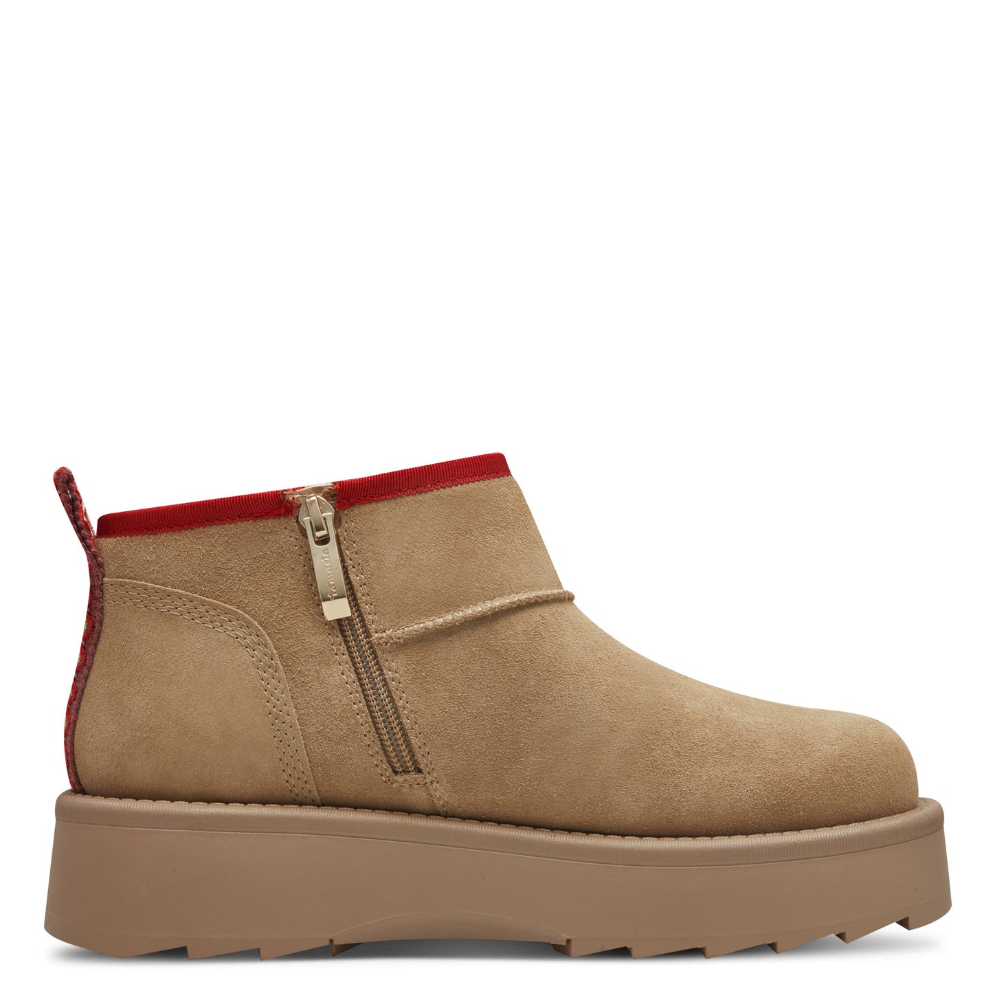 Beige Ogg-Stiefel
