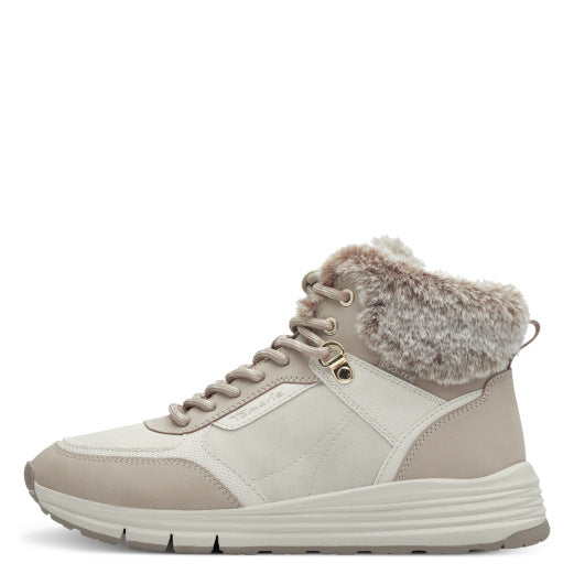 Amorpha Beige Stiefeletten