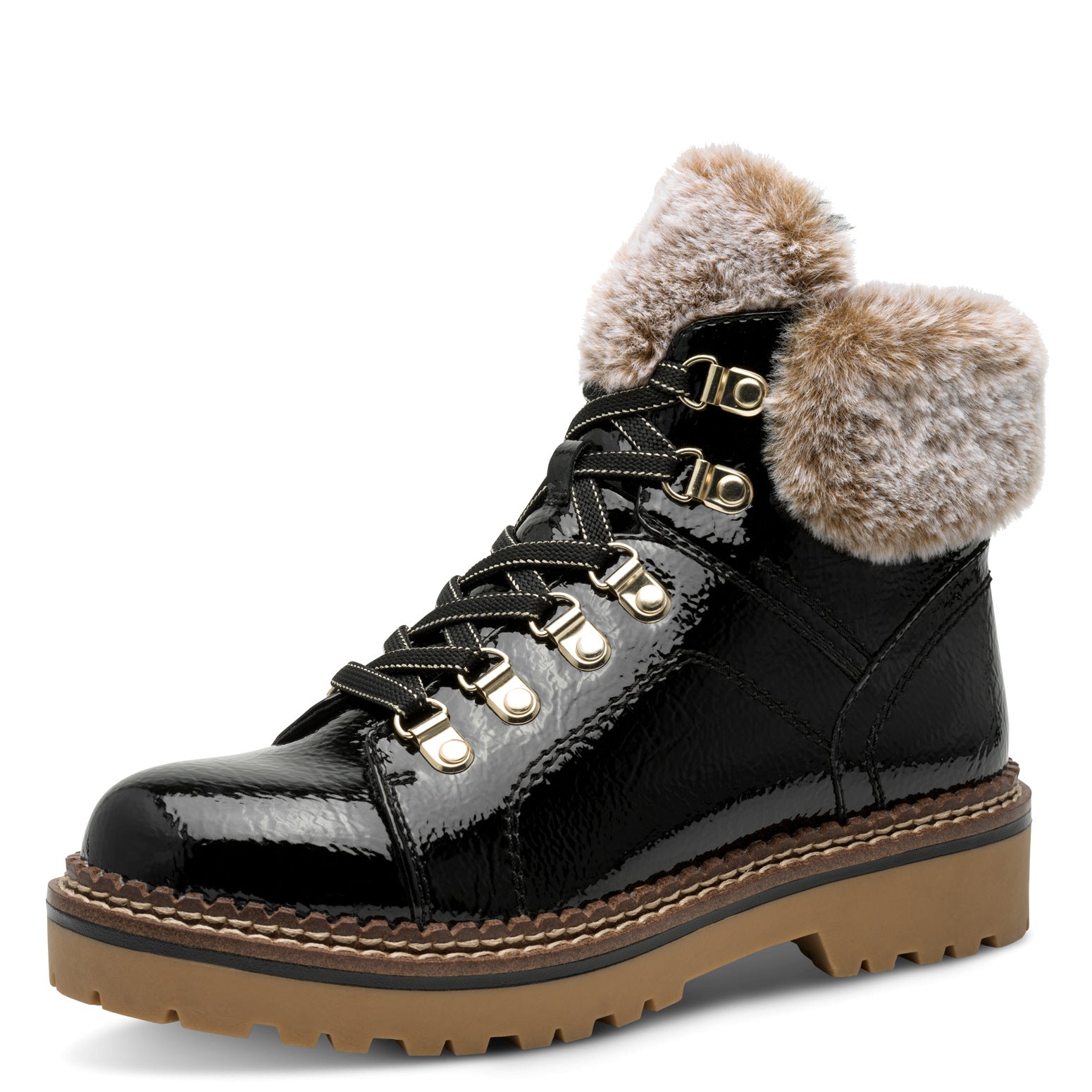 Bottines Araucaria Noires article 26264 Chaussures femmes tamaris Nouvelle Collection automne/hiver 2025 Chaussures Jeanmart Magasins Belgique Liege Grivegnée Ans Namur