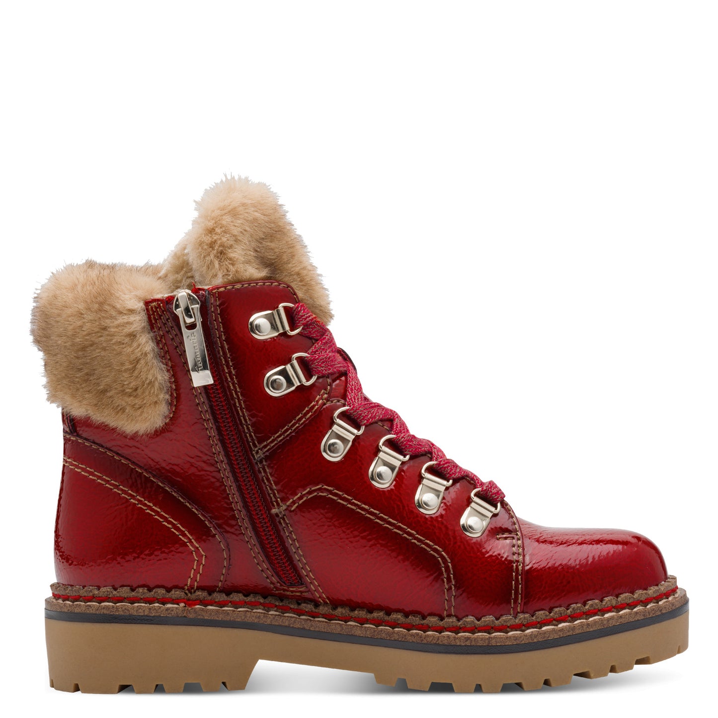Bottines Araucaria Rouges