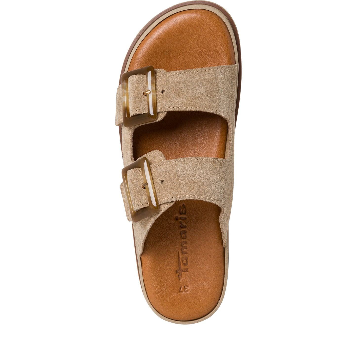 Orlane Beige Pantoletten 