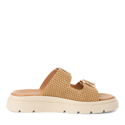 Mules Paquera Beige