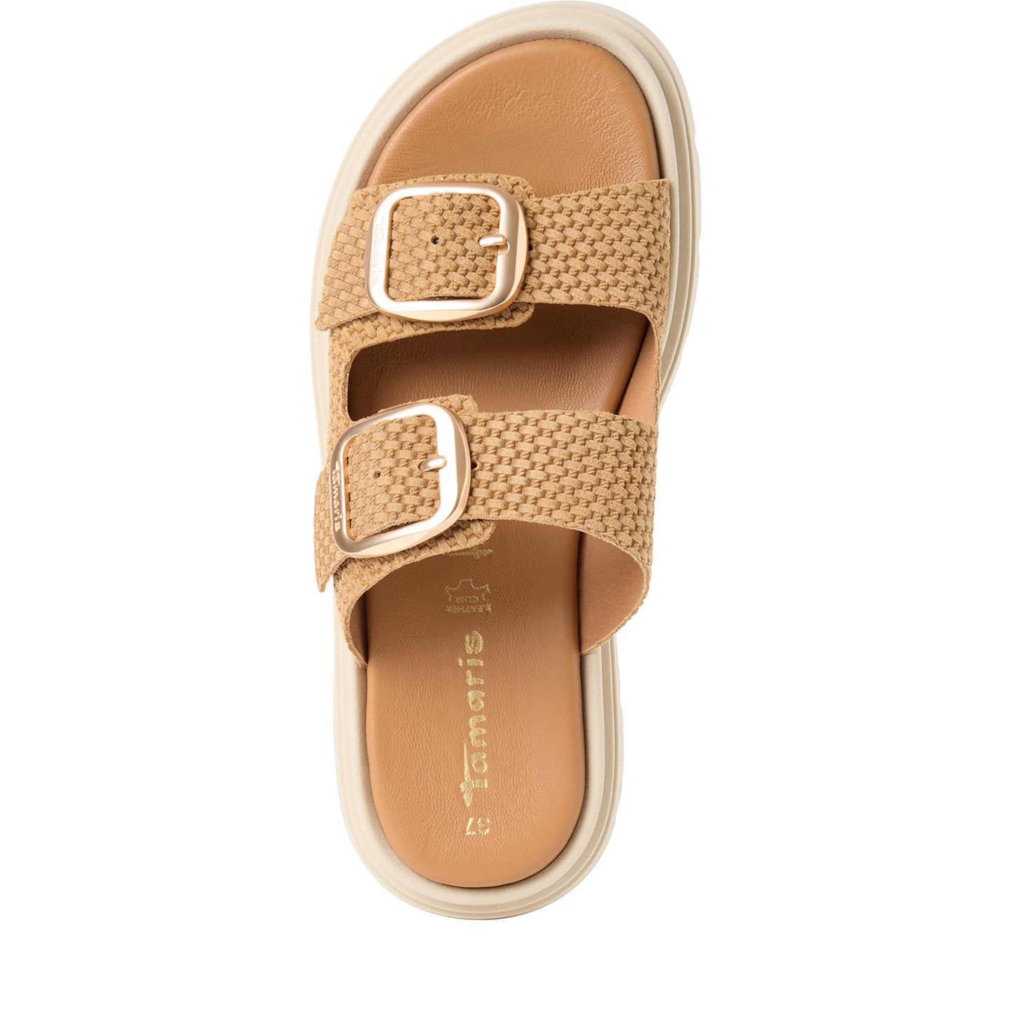 Mules Paquera Beige