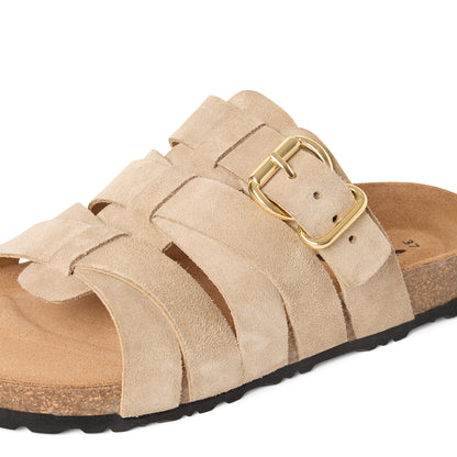 Mules Volos Beiges