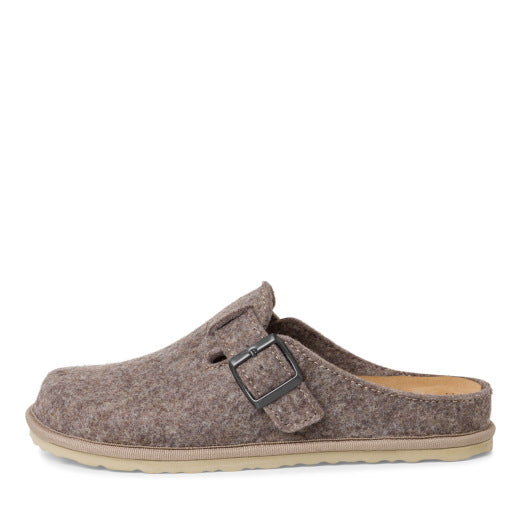 Okala Taupe Hausschuhe