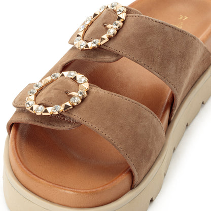 Mules Mios Taupes