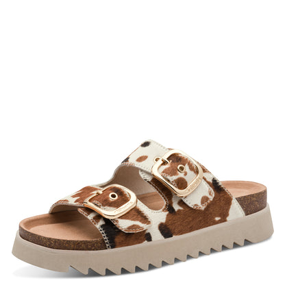 Mules Paula Vache article 27519 Marque Tamaris Nouvelle collection printemps été 2026 magasins chaussures Jeanmart Belgique Liège Grivegnée Ans Namur Eupen