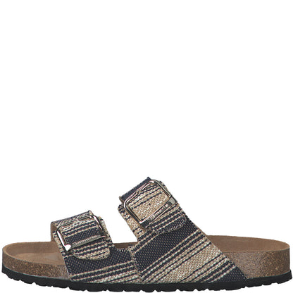Mules Raphia Beiges