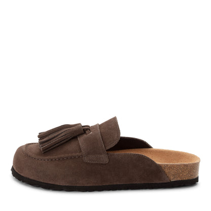 Mules Naples Brunes