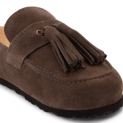 Mules Naples Brunes