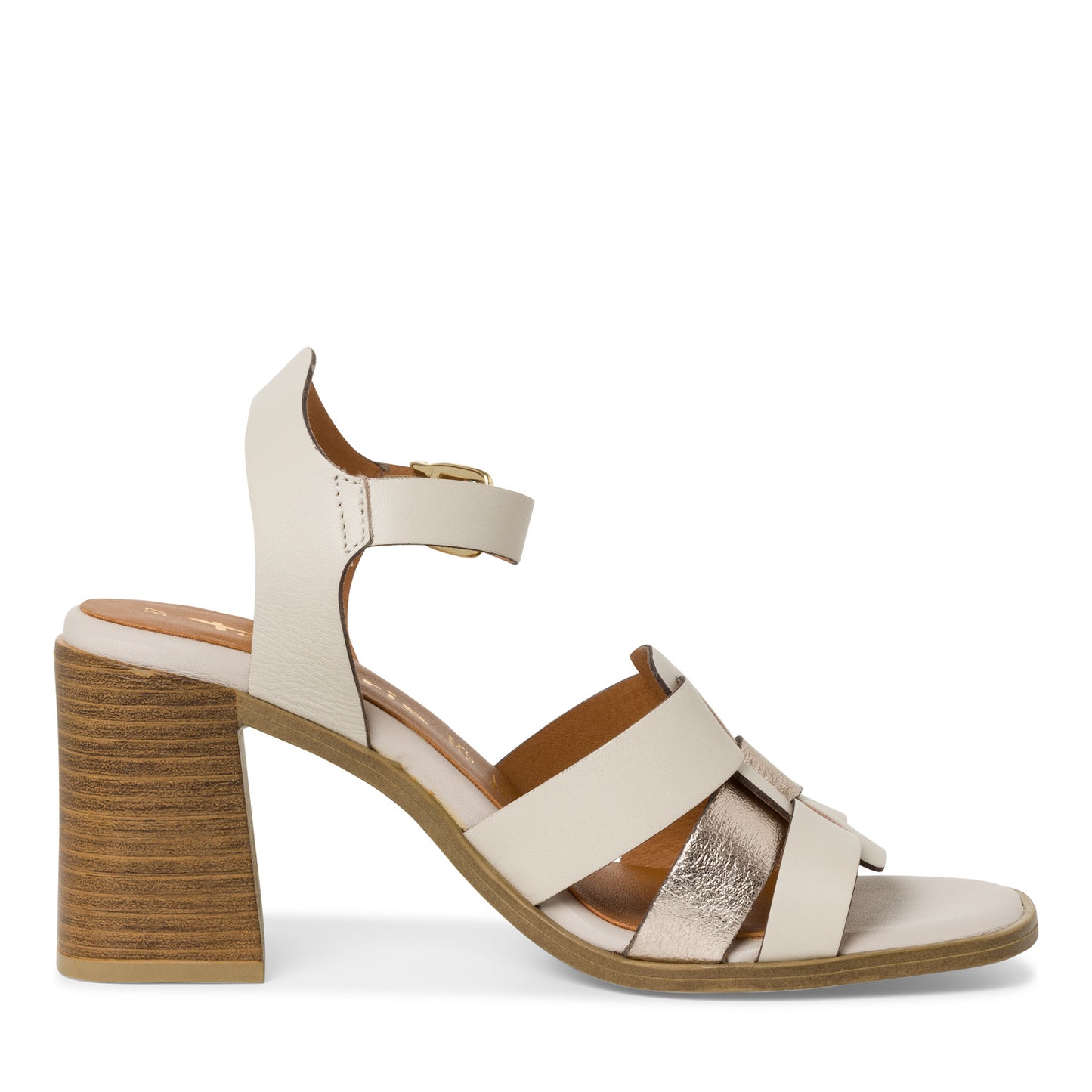 Weiße Noéline-Sandalen 