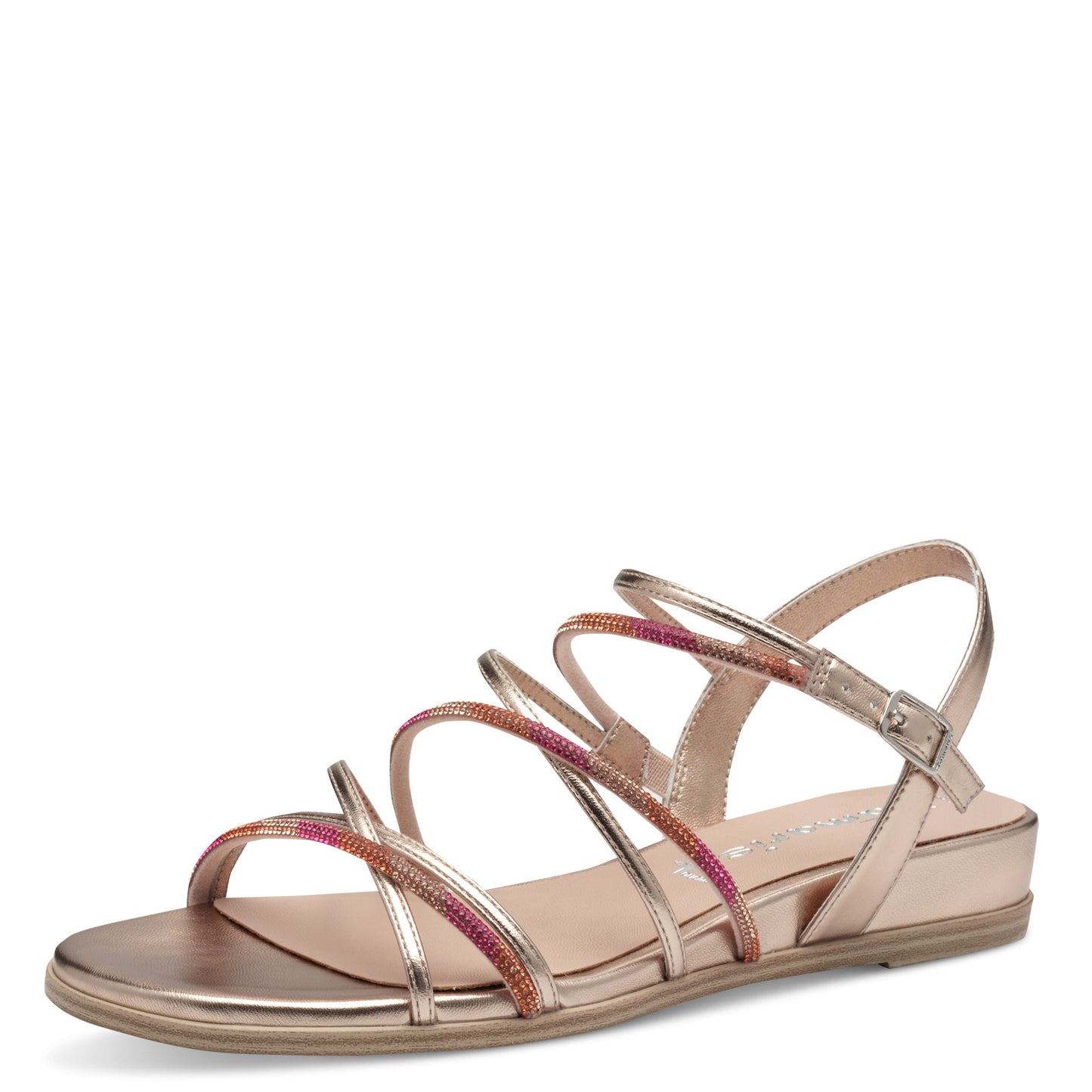 Sandales Tabanan Roses article 28103 Marque Tamaris Chaussures Femmes Magasin Belgique Liège Grivegnée Ans Namur Eupen Nouvelle Collection Printemps été 2025