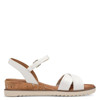 Weiße Karangasem-Sandalen