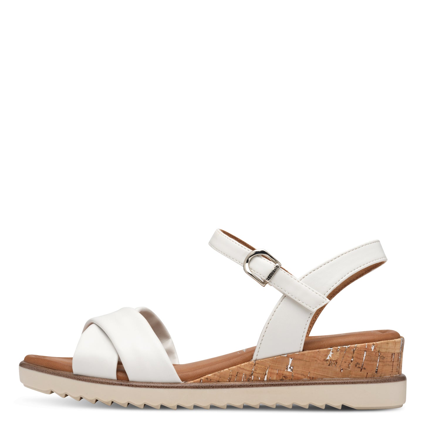 Weiße Karangasem-Sandalen
