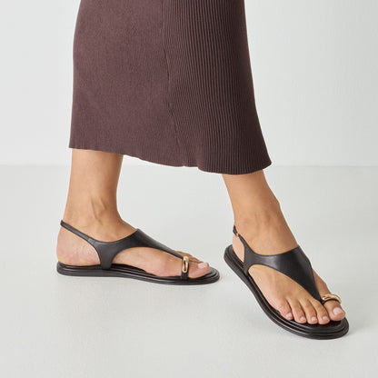 Sandales Orne Noires
