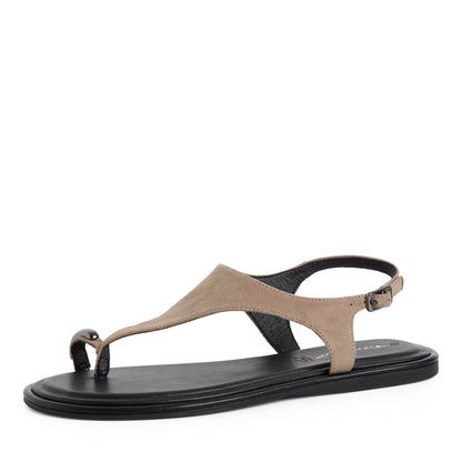 Sandales Orne Taupes article 28142 Chaussures femmes marque tamaris Nouvelle Collection Printemps/été 2026 Chaussures Jeanmart Magasins Belgique Liege Grivegnée Ans Namur Eupen