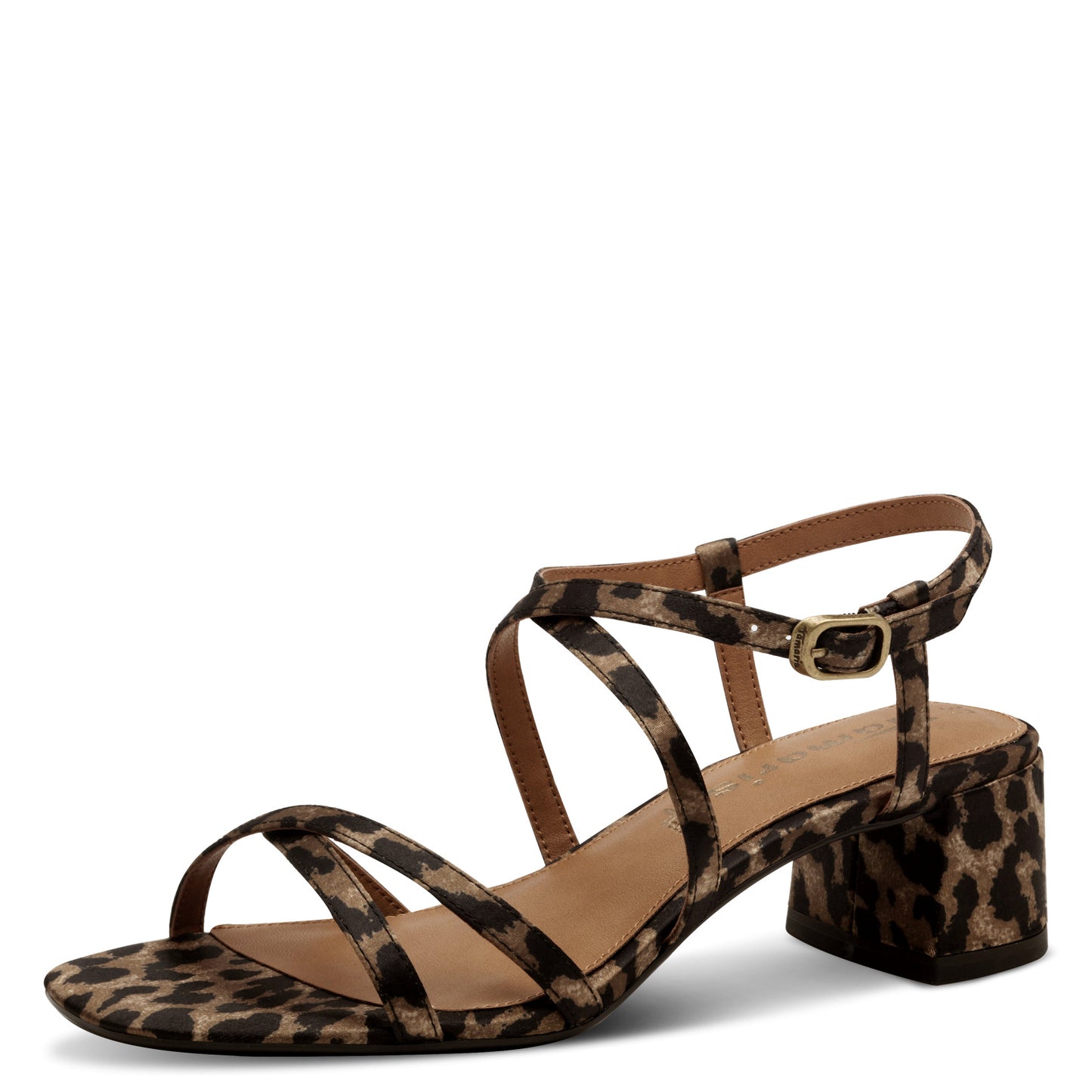Sandales Léo Brunes article 28204 Marque Tamaris Chaussures Femmes Magasin Belgique Liège Grivegnée Ans Namur Eupen Nouvelle Collection Printemps été 2025