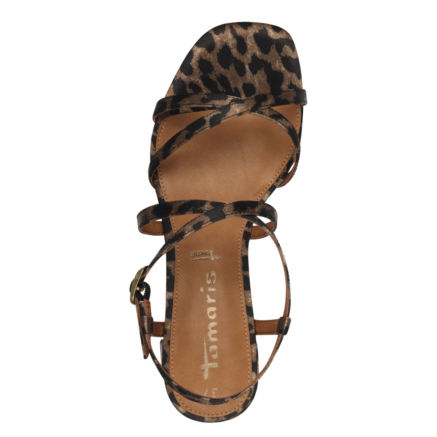 Braune Leo Sandalen