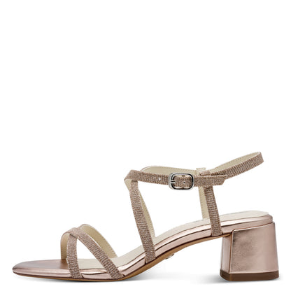 Sandales Léo Rosegold