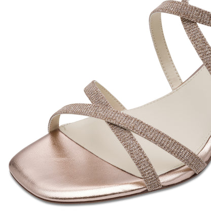 Sandales Léo Rosegold
