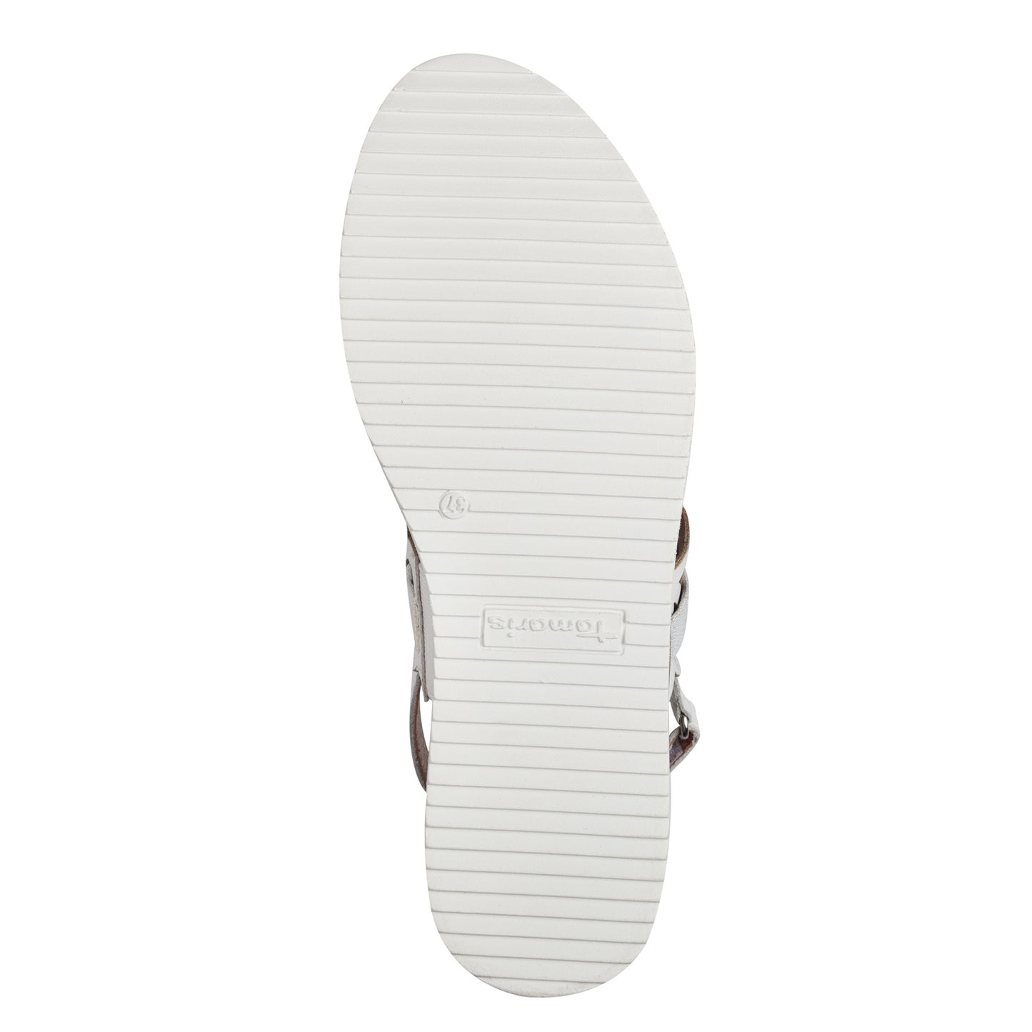 Weiße Eléonore-Sandalen 