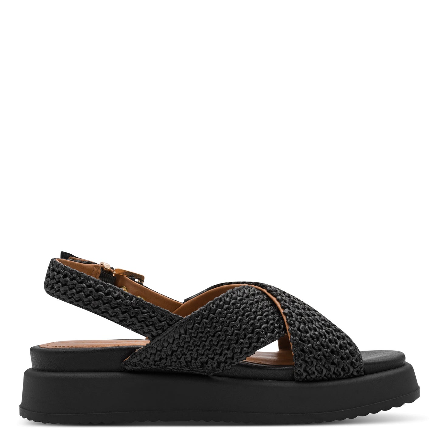 Schwarze Sarrians Sandalen