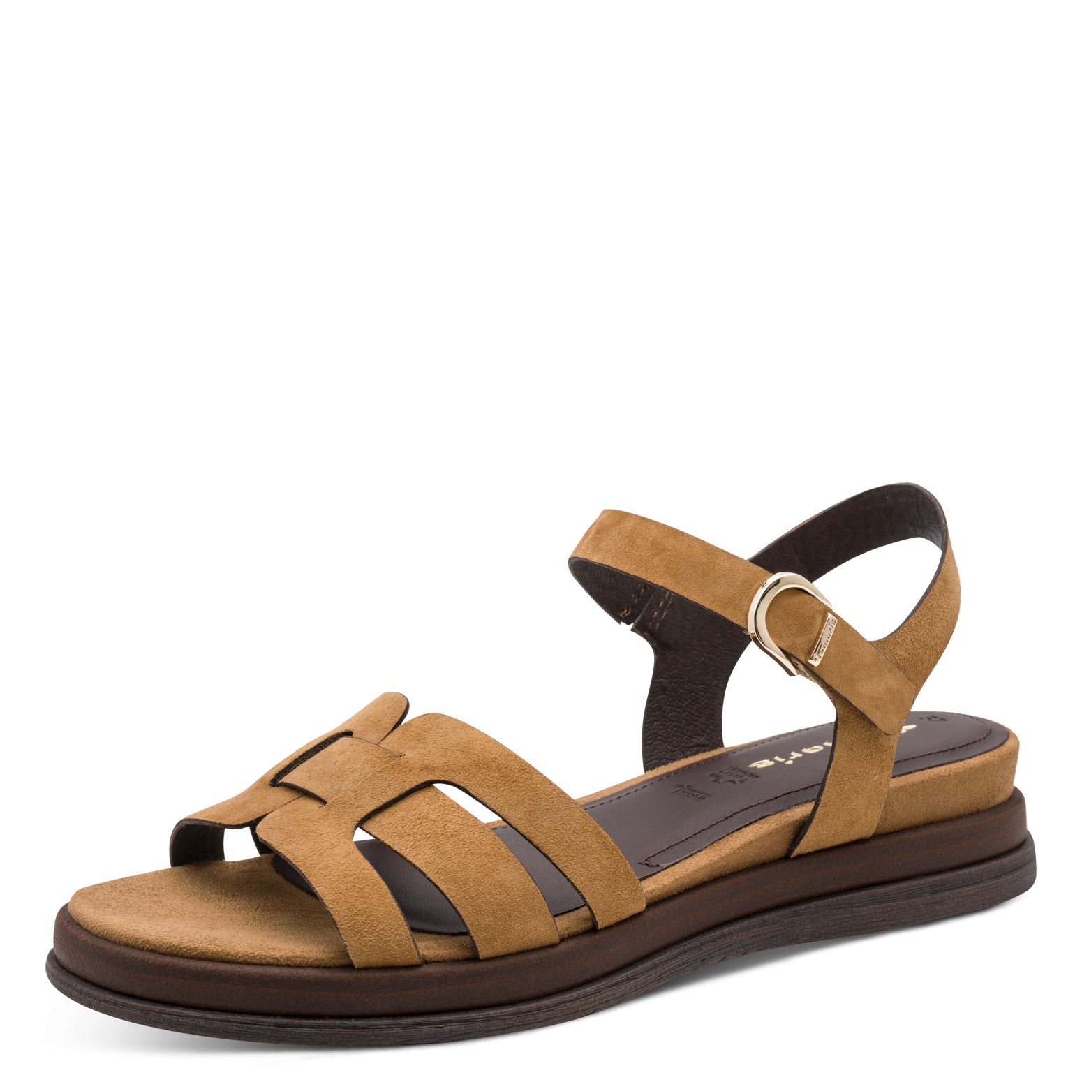 Sandales Kalahari Camel Article 28235 Chaussures femmes marque tamaris Nouvelle Collection Printemps/été 2026 Chaussures Jeanmart Magasins Belgique Liege Grivegnée Ans Namur Eupen