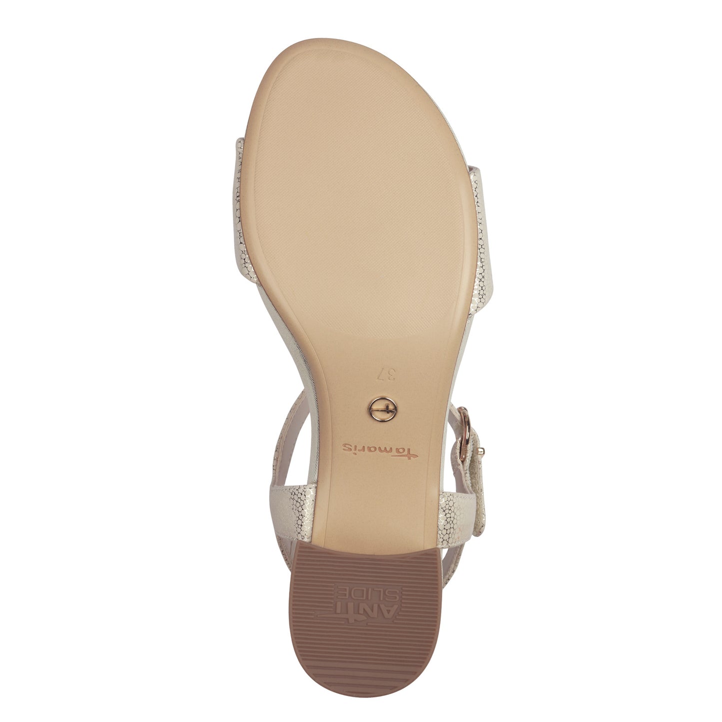 Goldene Singaraja-Sandalen