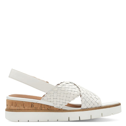 Weiße Seminyak Sandalen