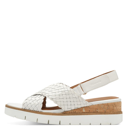 Weiße Seminyak Sandalen