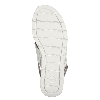 Weiße Seminyak Sandalen