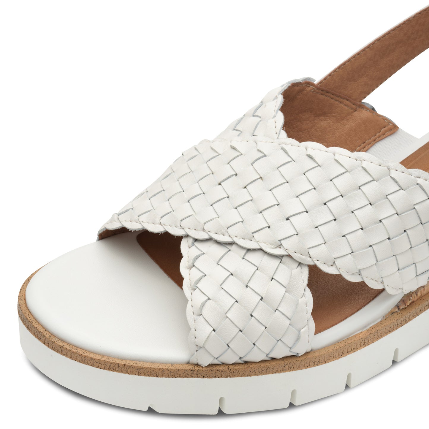 Weiße Seminyak Sandalen