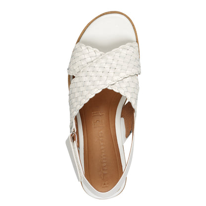 Weiße Seminyak Sandalen
