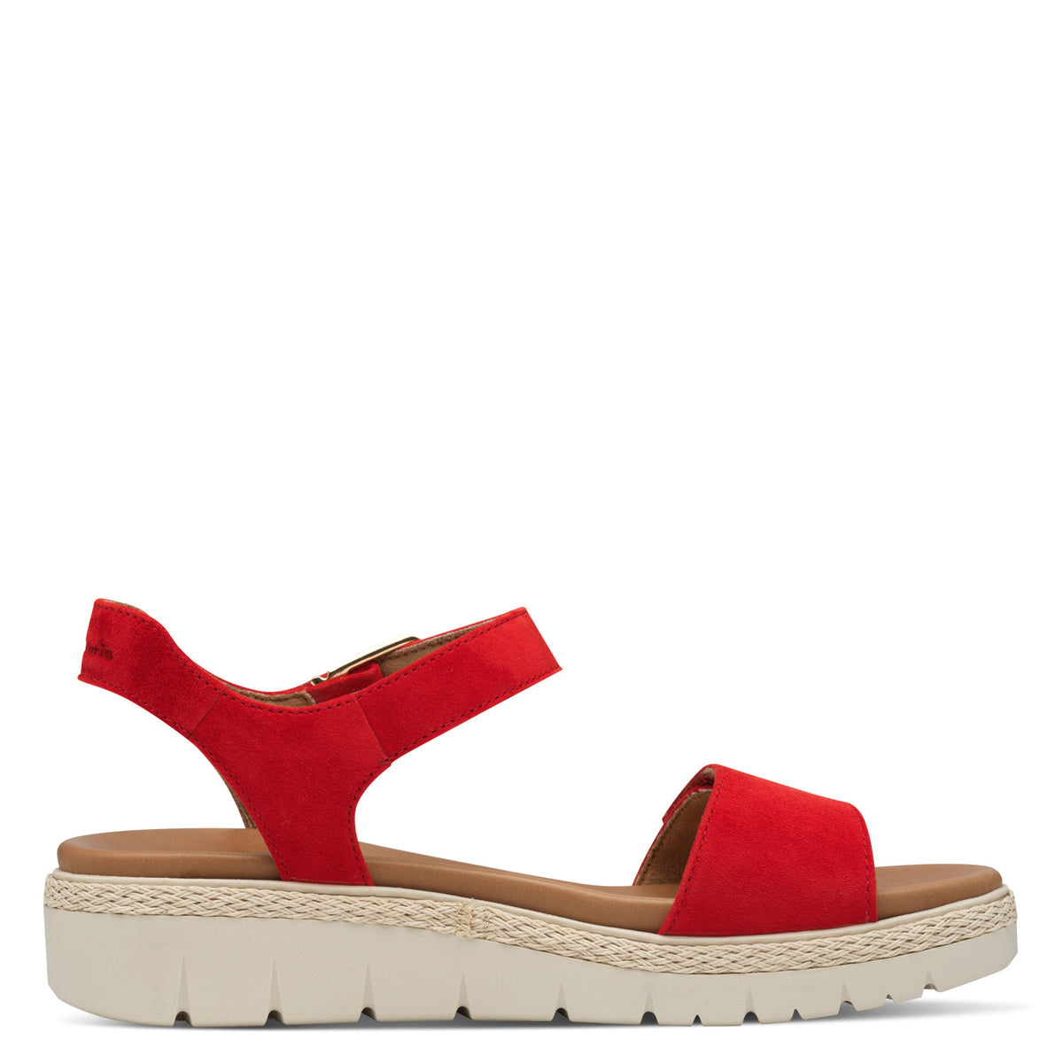 Rode Manon sandalen