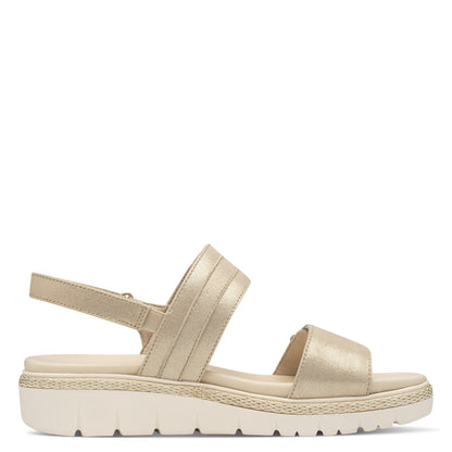 Beige Denpasar sandalen