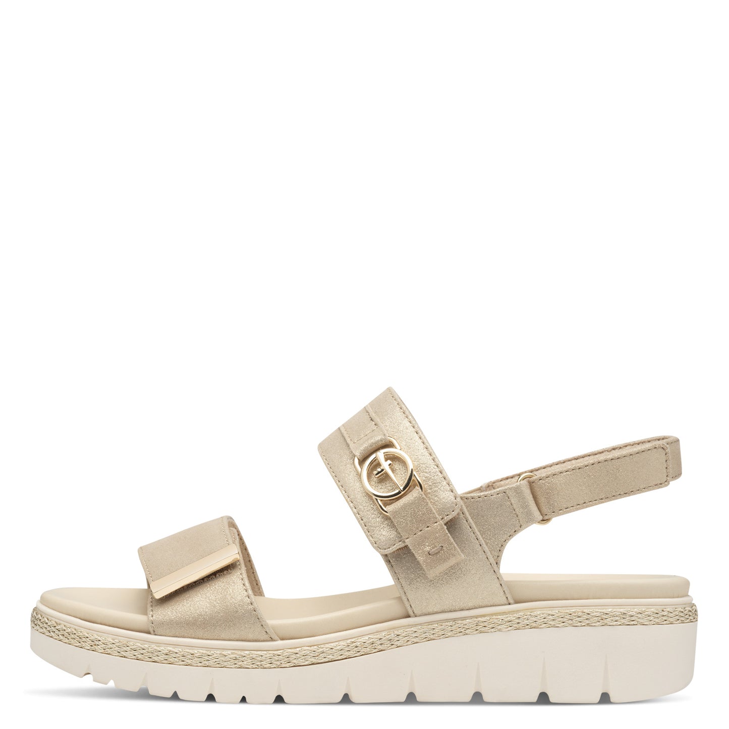 Beige Denpasar sandalen