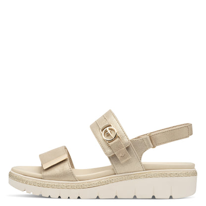 Beige Denpasar sandalen