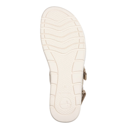 Beige Denpasar sandalen