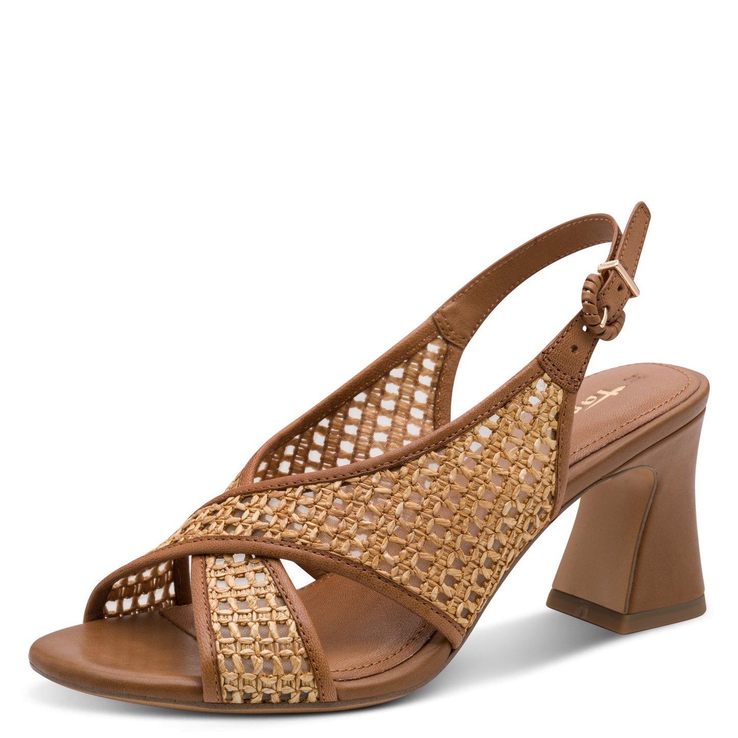 Sandales Fevi Camel article 28315 Chaussures femmes marque tamaris Nouvelle Collection Printemps/été 2026 Chaussures Jeanmart Magasins Belgique Liege Grivegnée Ans Namur Eupen