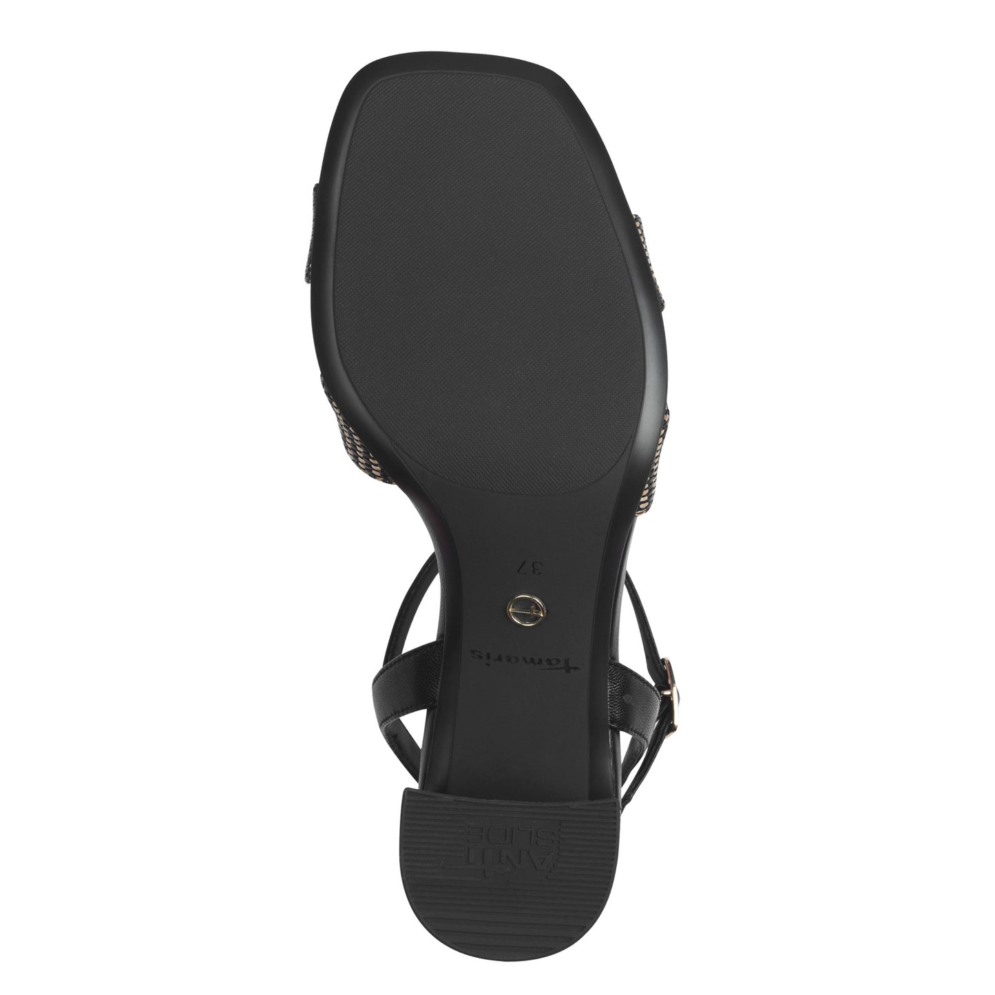 Schwarze Faustine Sandalen